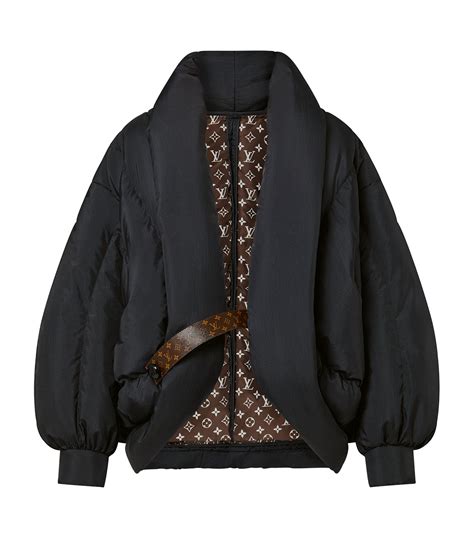 louis vuitton puffer jacket women's|louis vuitton fuzzy jacket.